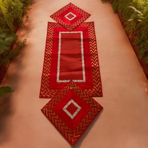 Ruby Red Runner Aasan Set
