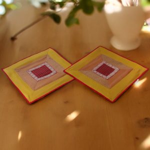 yellow aasan set
