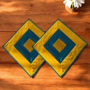 Golden Blue Harmony Aasan Set