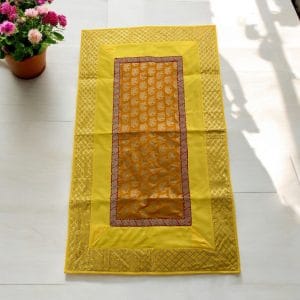 Sunflower Runner With Elephant Design