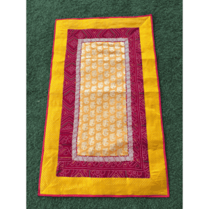 Shiny Yellow with Bandhani Design Runner 3