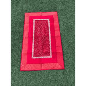 crimson red with Bandhani design Runner 3