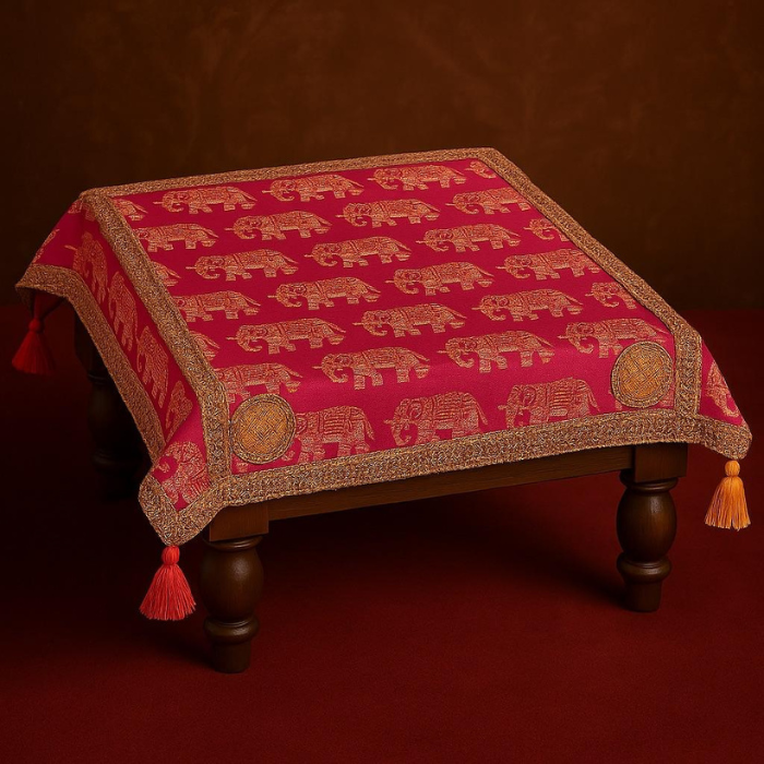Pink Heavy Chowki Cover