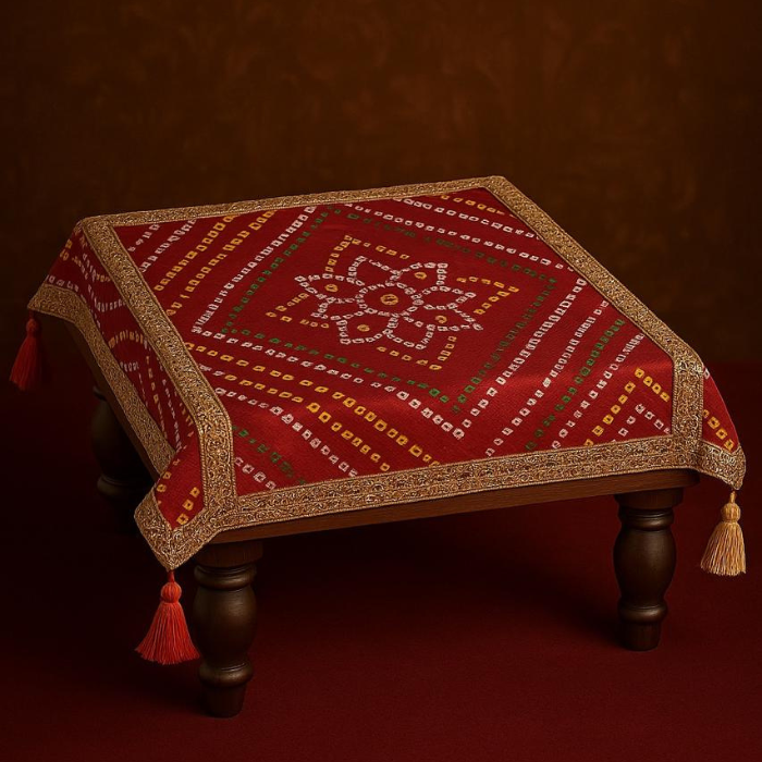 Maroon Heavy Chowki Cover